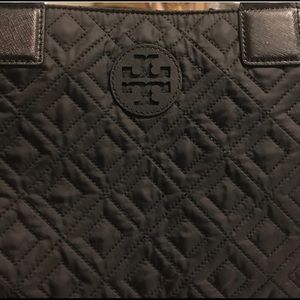 Tory Burch Quilted Nylon Tote